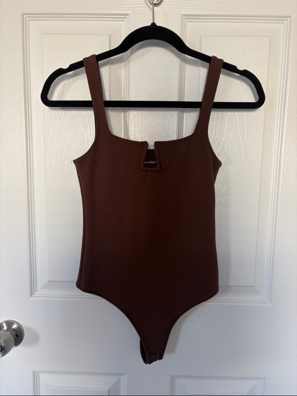 Abercrombie & Fitch Square Neck One-Piece Bodysuit